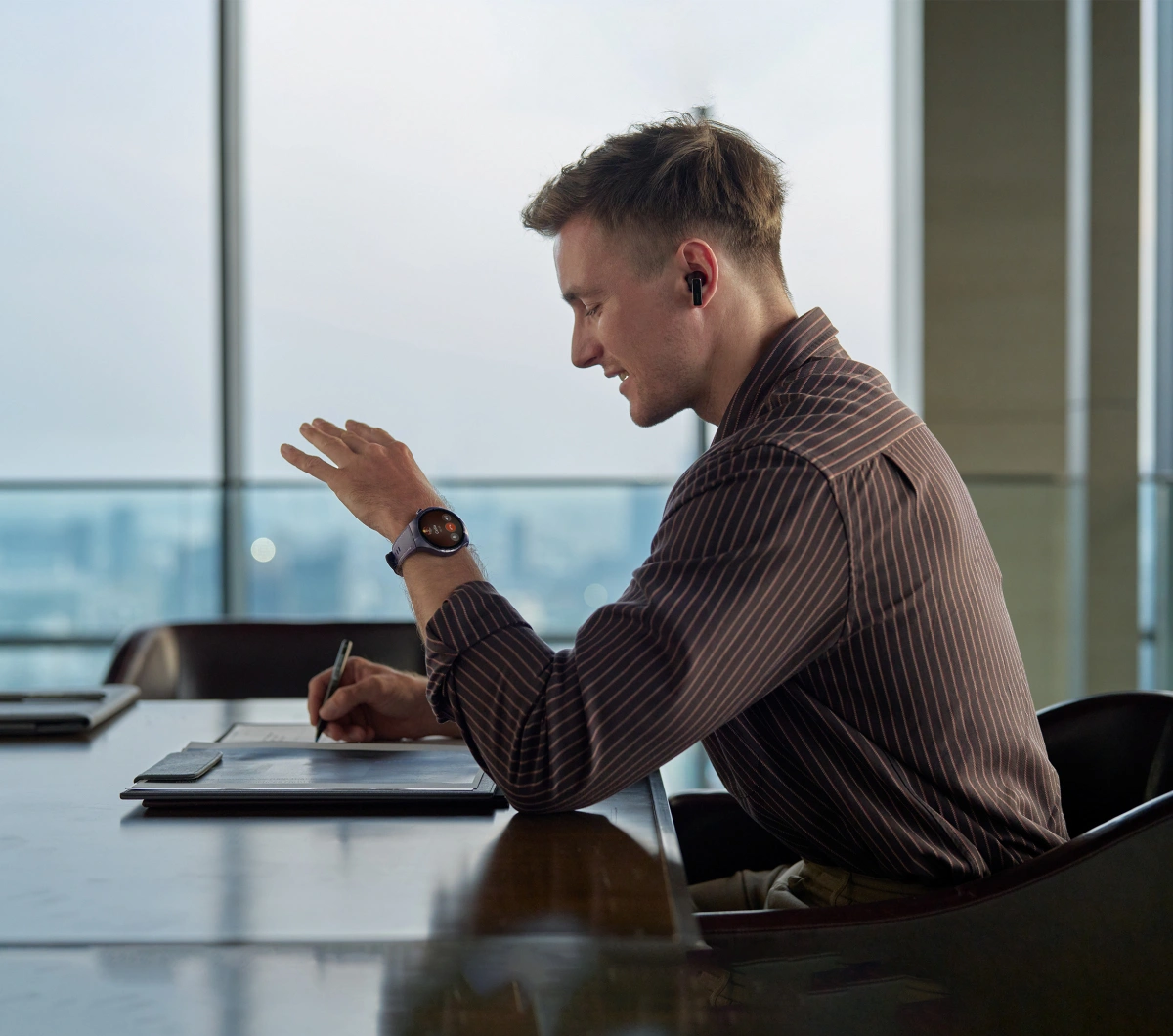 Умные часы Huawei Watch 5 42mm, Green. Фото 8