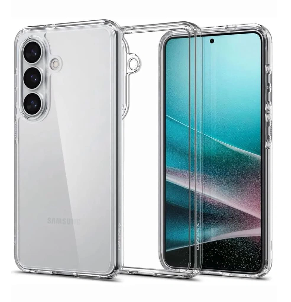 Накладка Spigen Ultra Hybrid для Samsung Galaxy S26 Plus, Кристально прозрачная (ACS10707). Фото 1