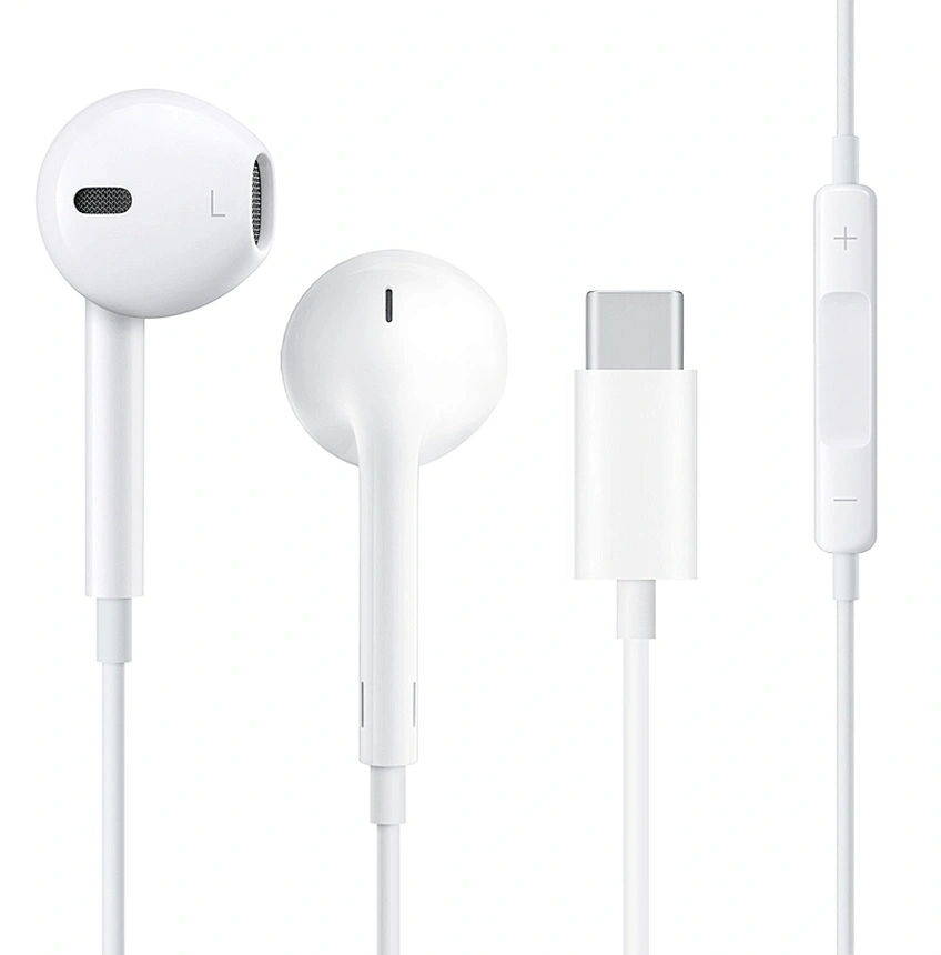 Наушники Wiwu Earbuds 303 Type-C, Белые. Фото 1