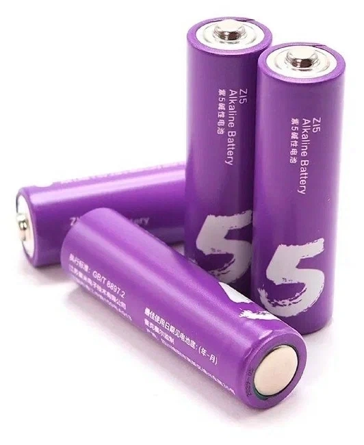 Батарейки ZMi Rainbow ZI5 типа AA 1.5V (4шт.). Фото 3