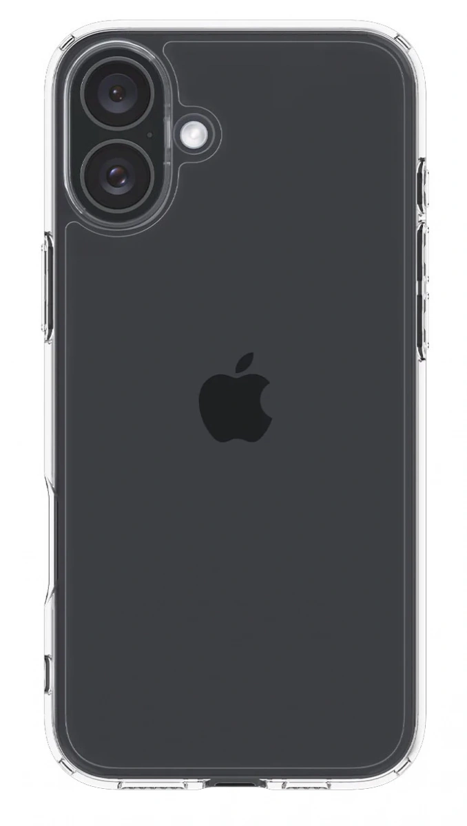 Накладка Spigen Ultra Hybrid для iPhone 16 Plus, Crystal Clear (ACS08069). Фото 3