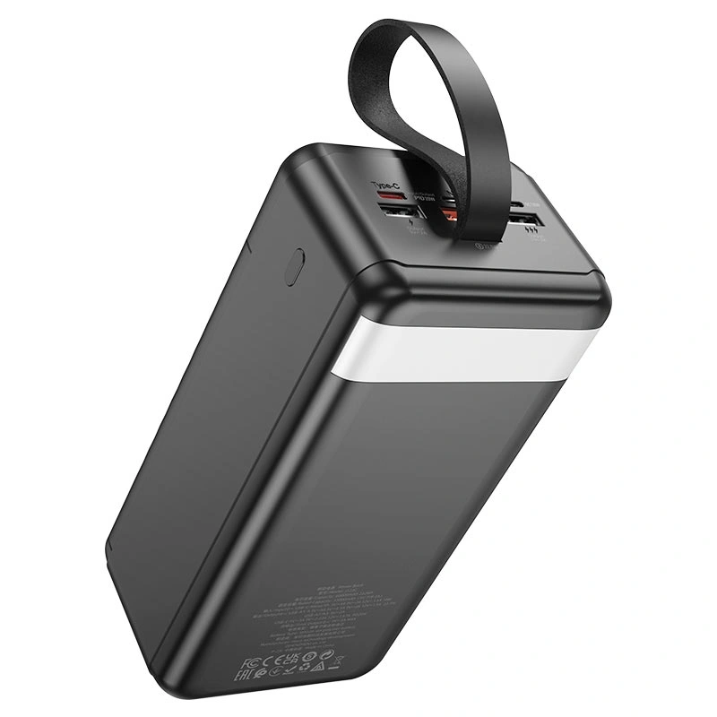 Внешний аккумулятор Hoco J123C Element 22.5W 60000mAh, Чёрный. Фото 5