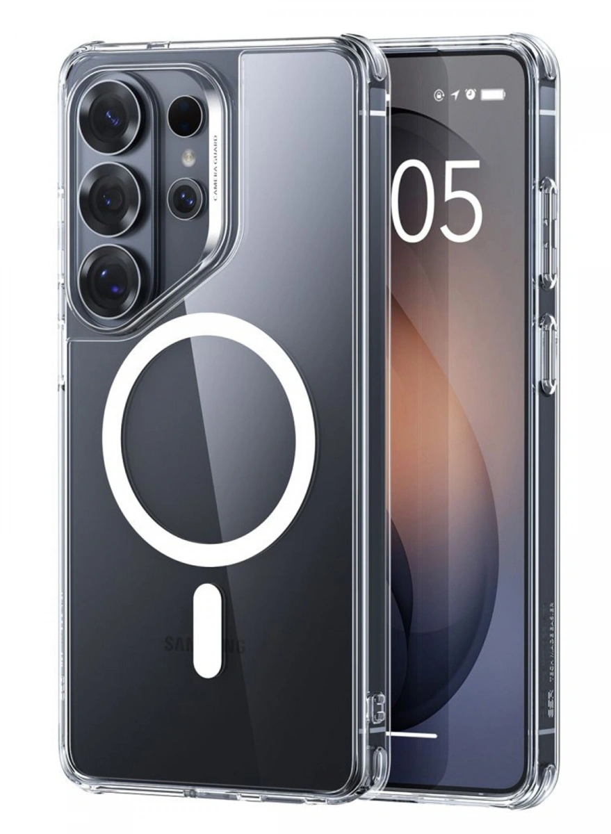 Накладка ESR Classic Hybrid с MagSafe для Samsung Galaxy S26 Ultra, Прозрачный. Фото 1