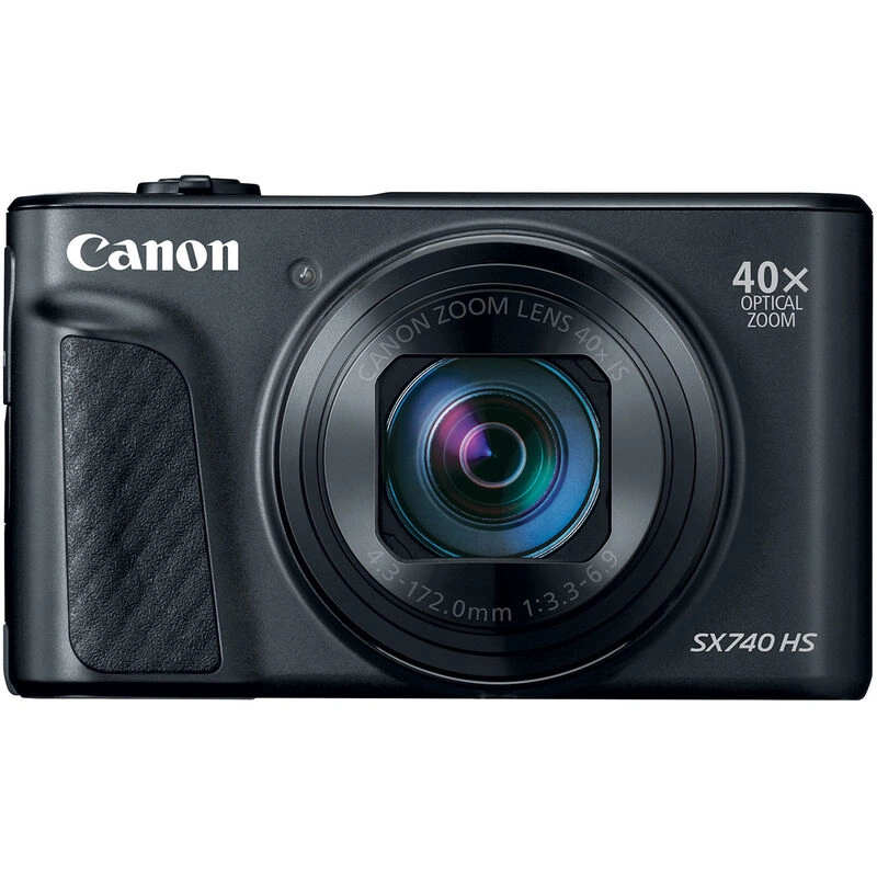 Фотоаппарат Canon PowerShot SX740 HS, Чёрный (Английский язык). Фото 2