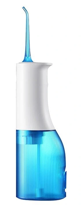 Беспроводной ирригатор Soocas W3 PRO (4 насадки) (без футляра для насадок), Голубой. Фото 1