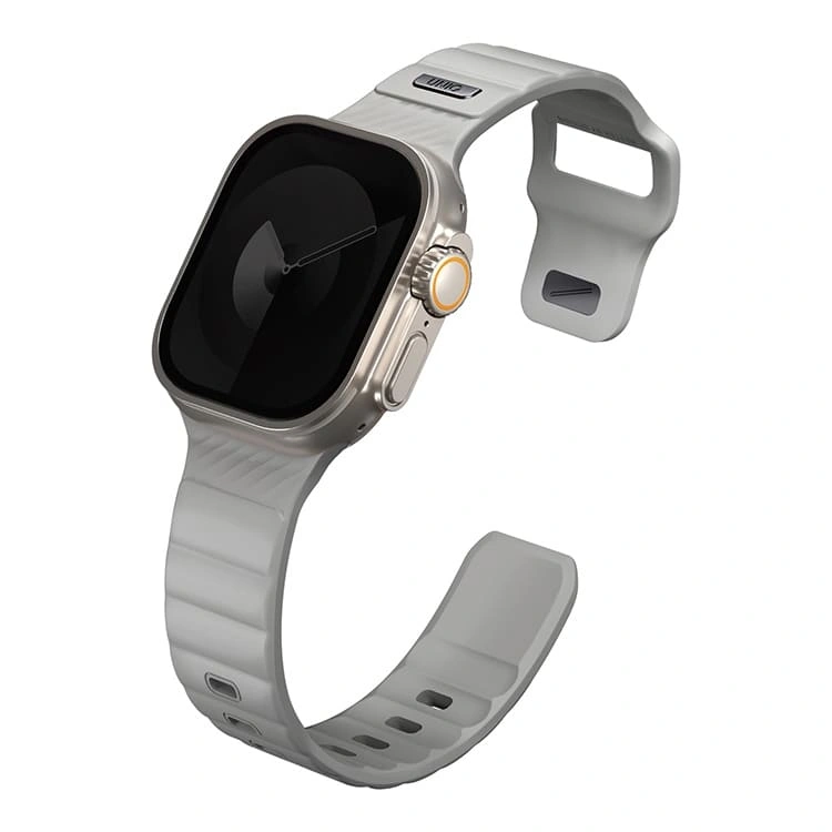 Ремешок Uniq для Apple Watch 42/44/45/49мм STRIDE FKM Rubber, Grey (49MM-STRIGRY). Фото 3