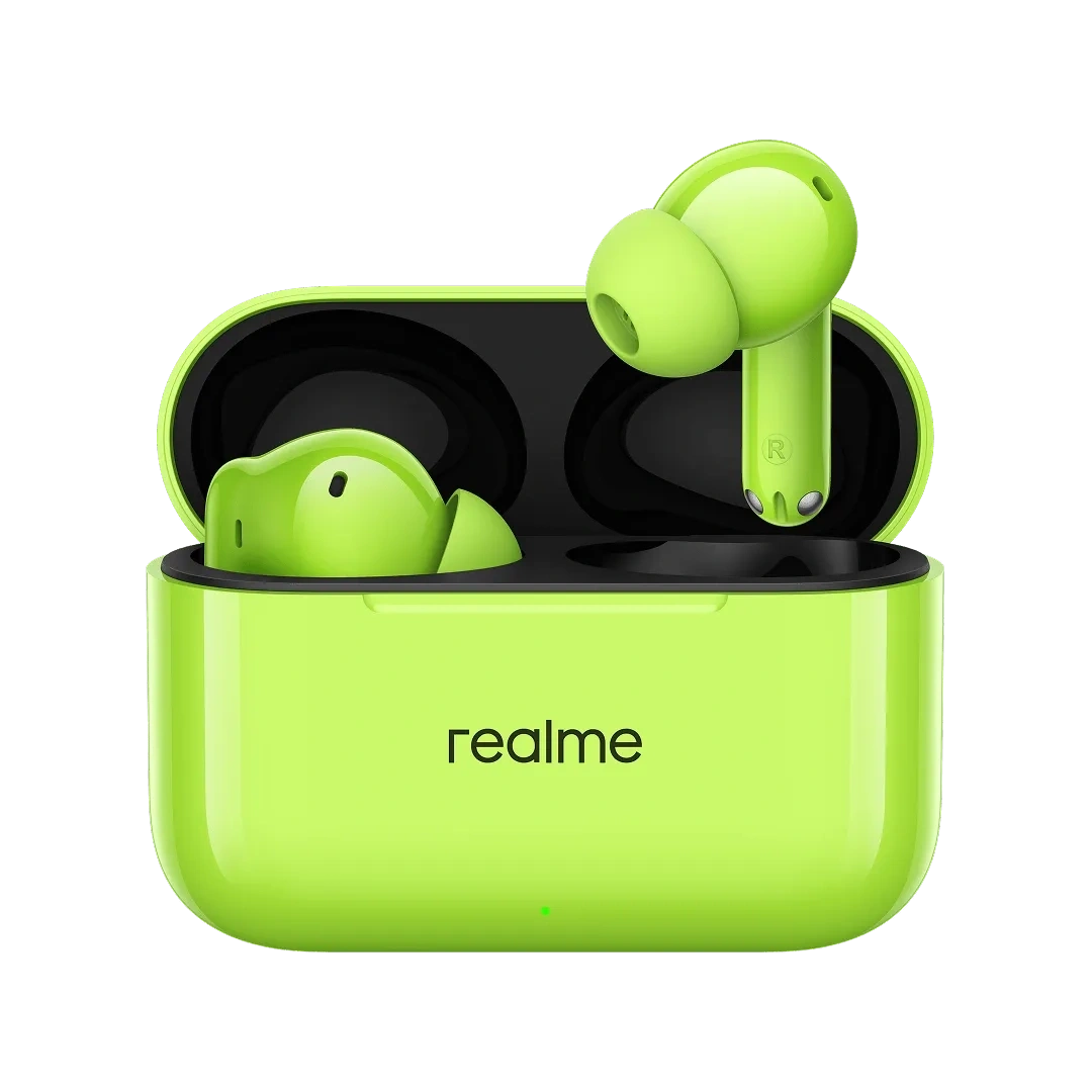 Беспроводные наушники Realme Buds T200, Green (RMA2410). Фото 1