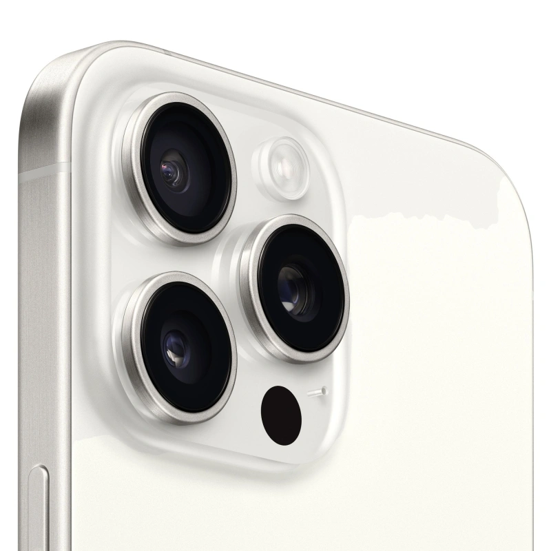 Смартфон Apple iPhone 15 Pro Max 256Gb White Titanium (eSIM+SIM). Фото 2