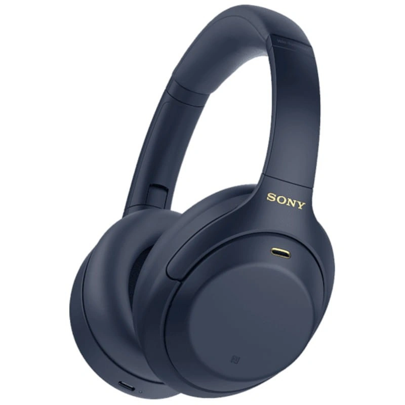 Беспроводные наушники Sony WH-1000XM4/LM с шумоподавлением, Синие. Фото 1
