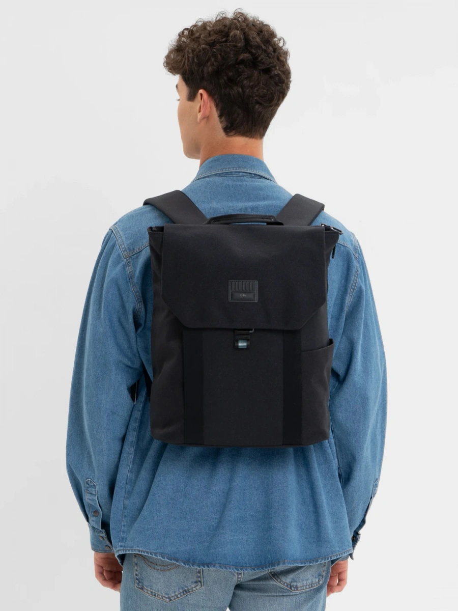 Рюкзак 90 Points NINETYGO URBAN Shark Pack Vitality Edition Backpack, Чёрный (90BBPMT21117U). Фото 4