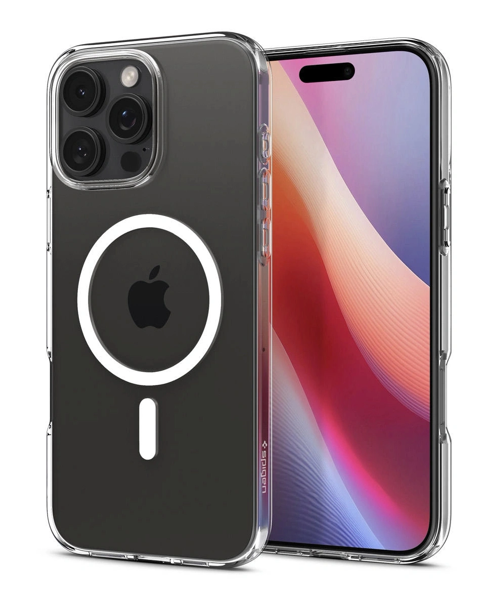Накладка Spigen Liquid Crystal MagSafe для iPhone 16 Pro, Crystal (ACS08389). Фото 1