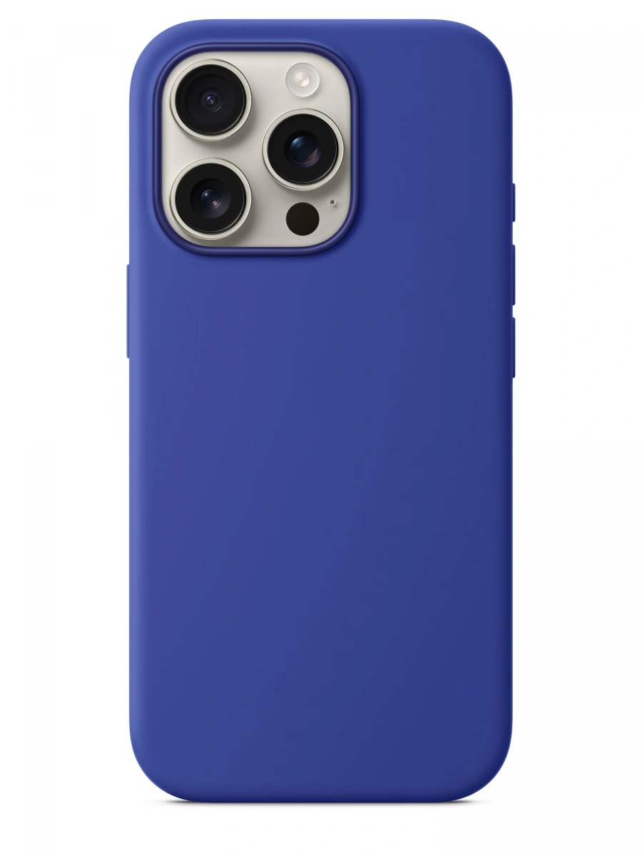 Накладка для iPhone 16 Pro Max Silicone Case With MagSafe, Ultramarine. Фото 2