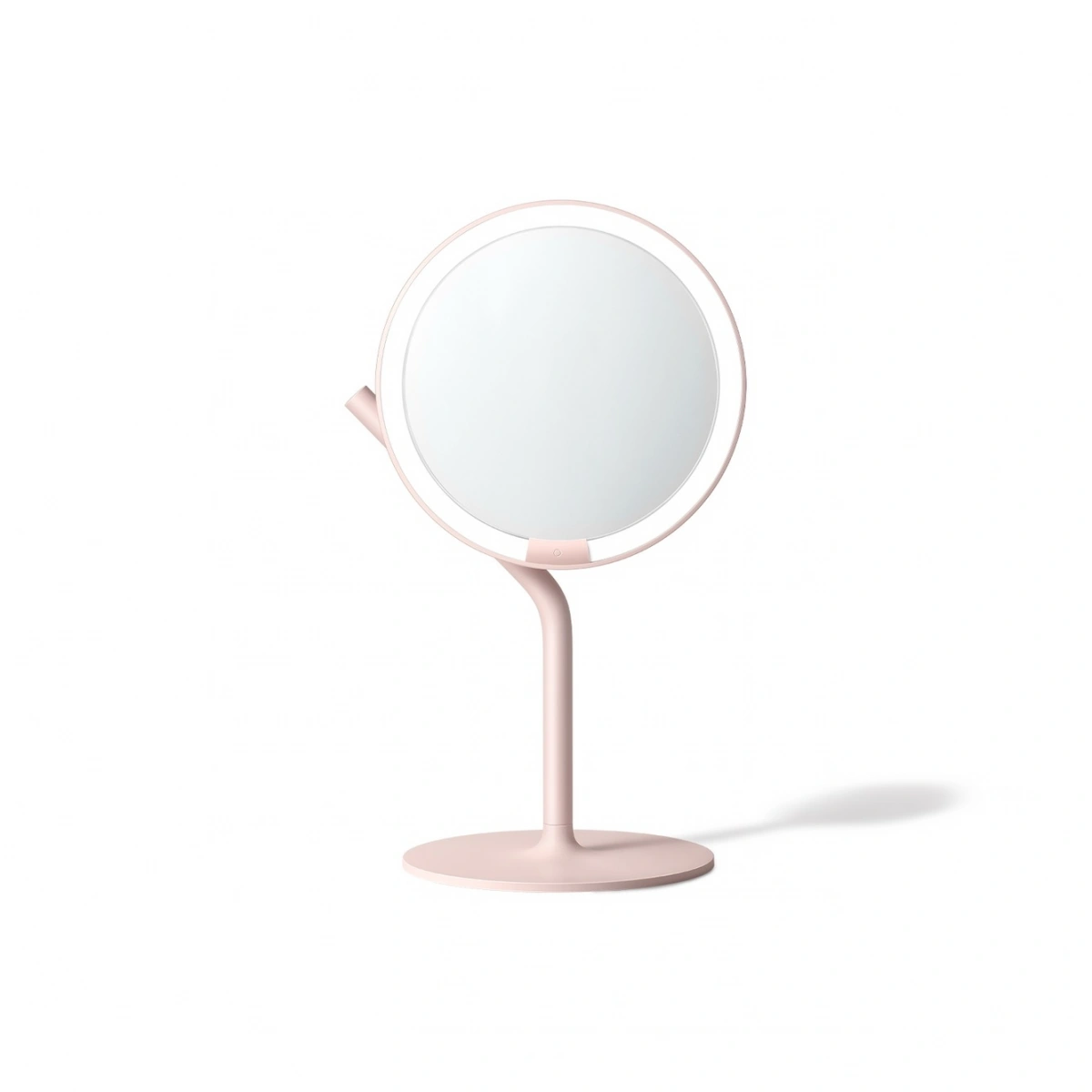 Зеркало для макияжа Amiro Mini 2 Desk Makeup Mirror, Розовое (AML117). Фото 1