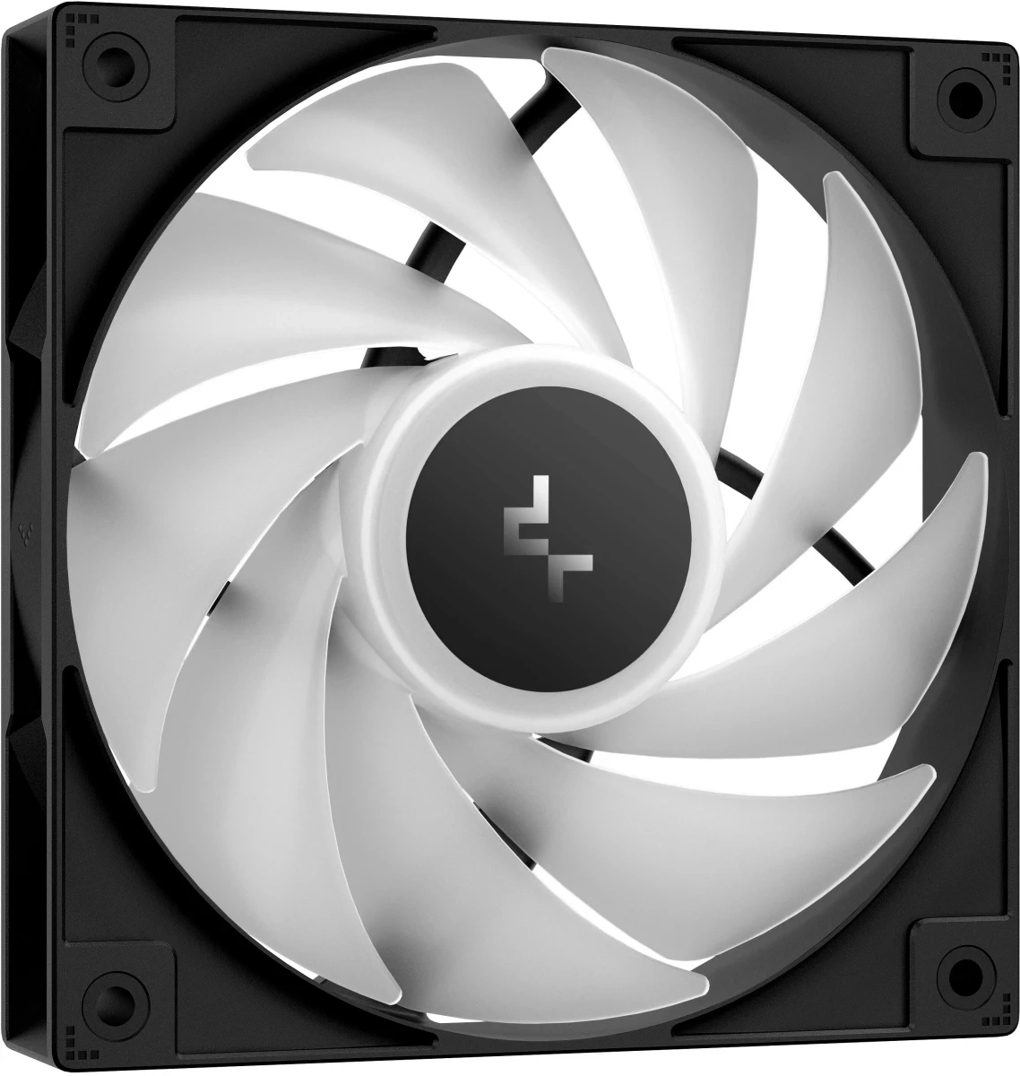 Кулер для процессора DeepCool AG400 BK ARGB V2, Чёрный (R-AG400-BKAMMN-GJD). Фото 8