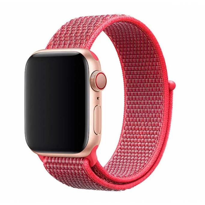 Ремешок Nylon Loop для Apple Watch 38/40/41мм, Красный