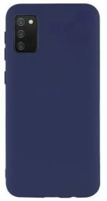 Накладка Silicone Case для Samsung Galaxy A02S, Синяя
