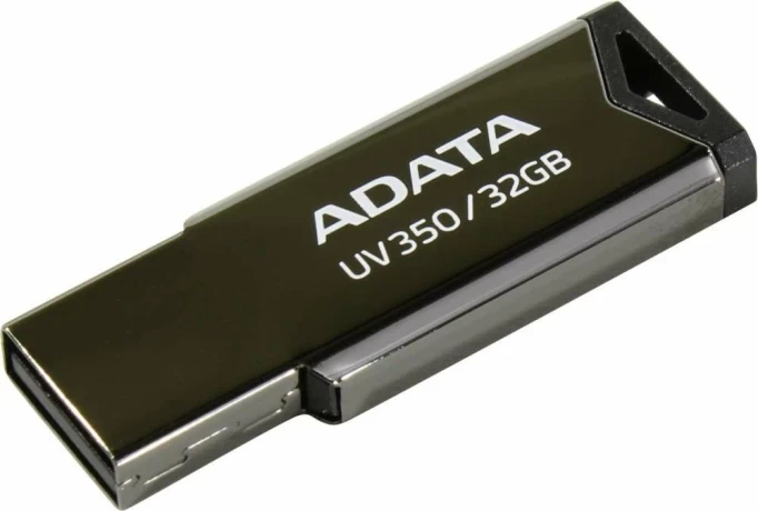 Накопитель Adata Flash Drive 32GB- UV350- 3.2, Чёрный
