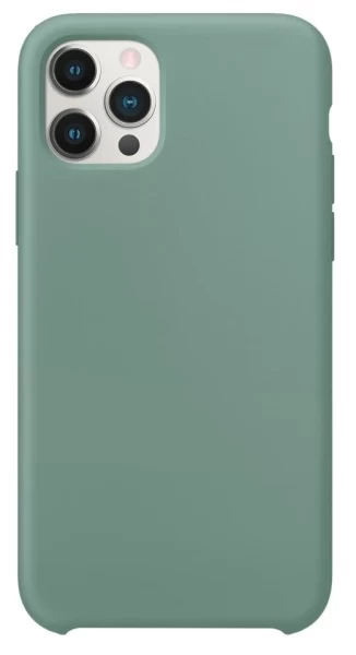 Накладка Silicone Cover для iPhone 12 Pro Max, Бирюзовая