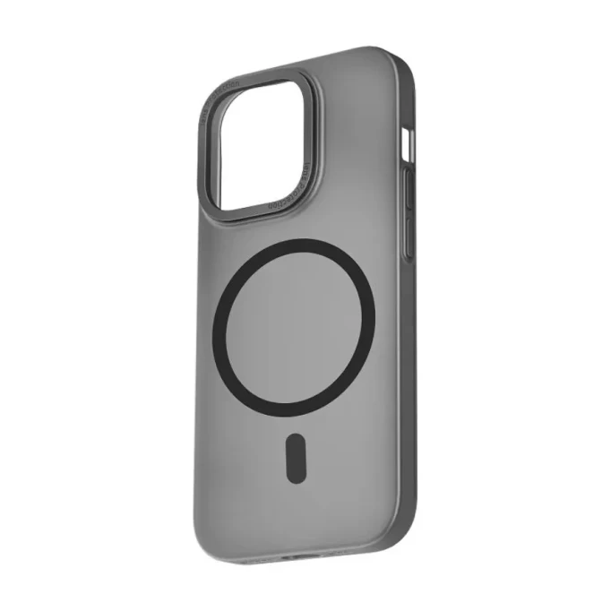 Накладка Wiwu Ultra slim Crystal phone case для iPhone 14 Plus, Тонированный чёрный MCC-103