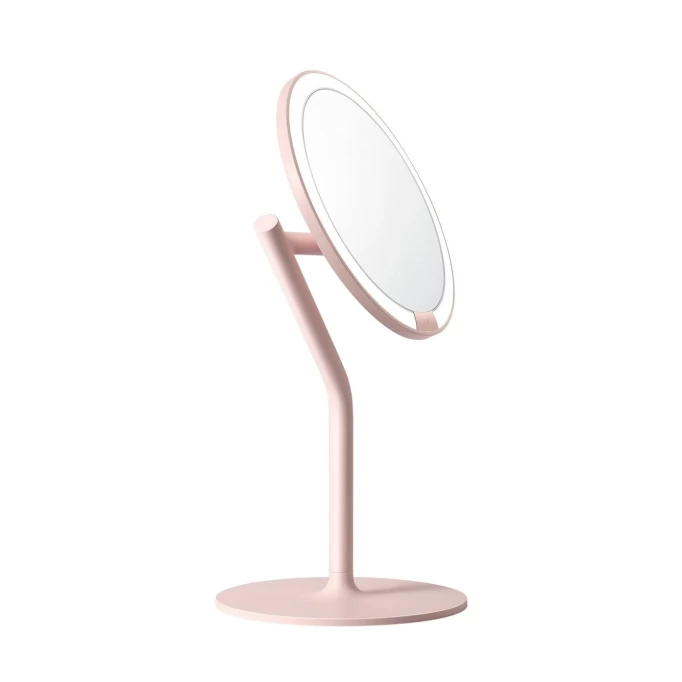 Зеркало для макияжа Amiro Mini 2 Desk Makeup Mirror, Розовое (AML117)