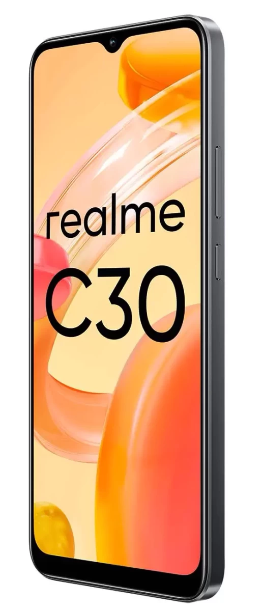 Смартфон Realme C30 2/32Gb Чёрный (RMX3581)