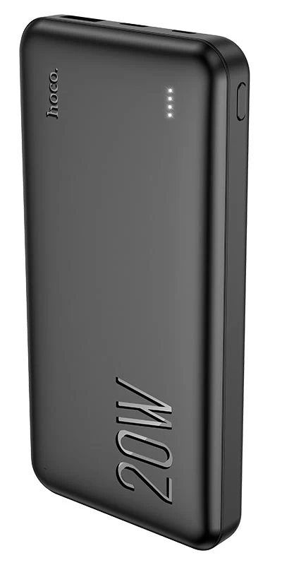 Внешний аккумулятор Hoco J87 Tacker PD20W+QC3.0 10000mAh, Чёрный