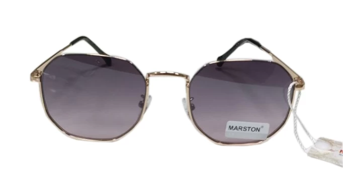 Солнцезащитные очки Marston M.S.T7107 (C-3) 56 15-140, Золотой, Фиолетовый