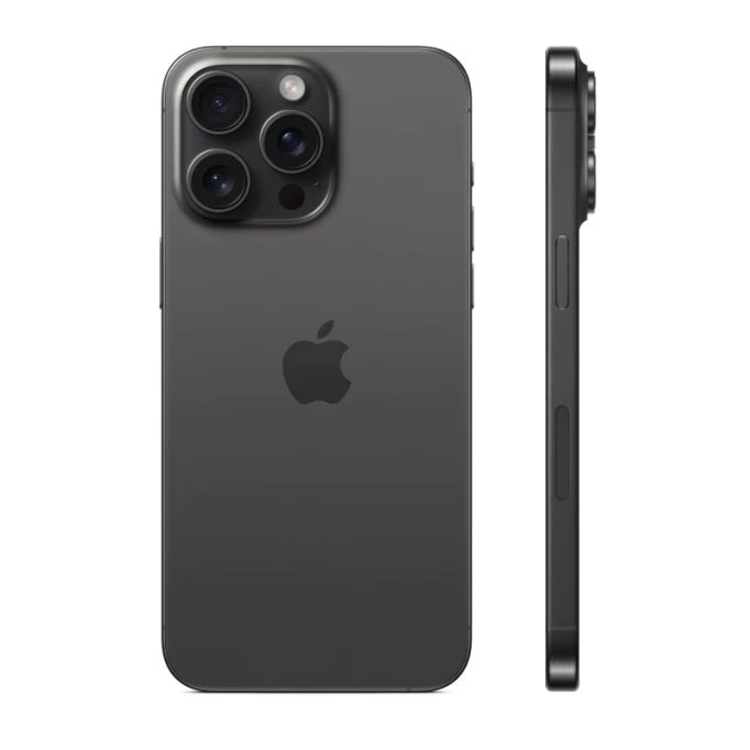 Смартфон Apple iPhone 15 Pro Max 1Tb Black Titanium (eSIM+SIM)