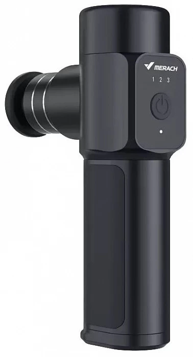 Фасциальный массажер-пистолет для тела Merach Pocket Fascia Gun Nano (MR-1537H), Чёрный