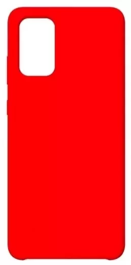 Накладка Silicone Case для Samsung Galaxy A02S, Красная