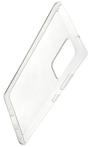 Накладка для Samsung Galaxy S20 FE силикон, Прозрачная