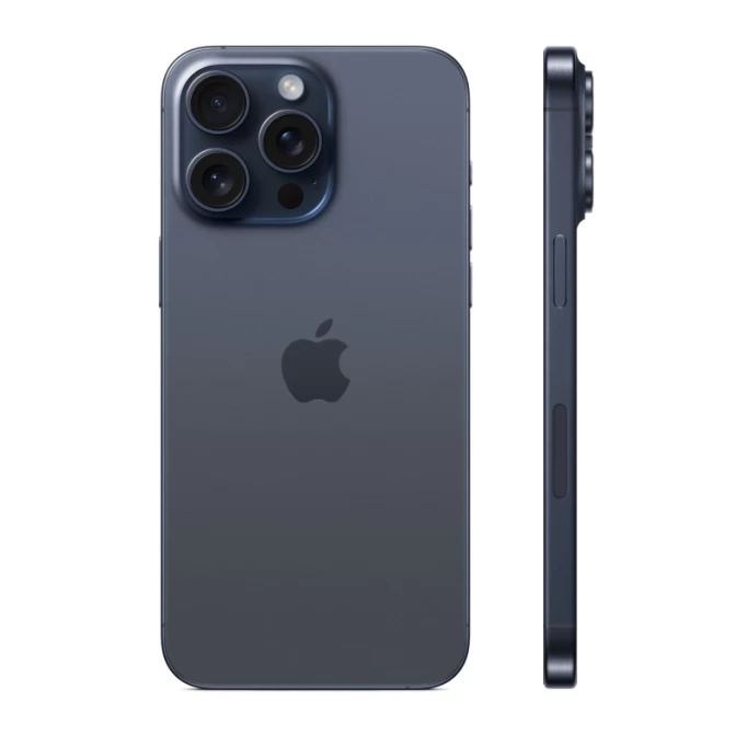 Смартфон Apple iPhone 15 Pro 128Gb Blue Titanium (Dual SIM)