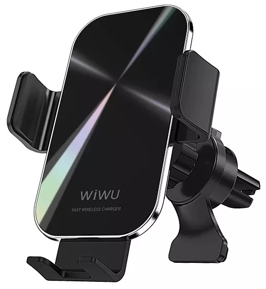 Держатель Wiwu Liberator Wireless Charging Car Mount CH-307, Чёрный