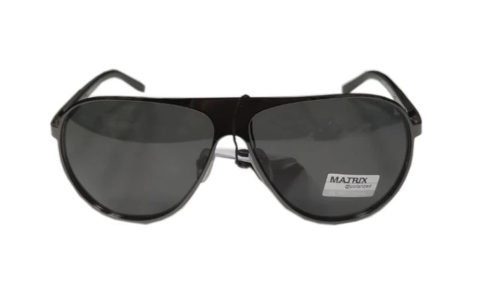 Солнцезащитные очки Matrix MT8395 (C2-91) 63 12-132, Чёрнo-металлические
