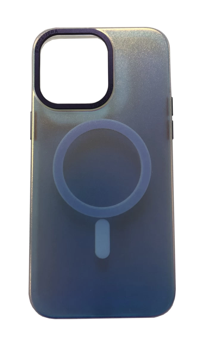 Накладка Crust Chameleon MagSafe для iPhone 14 Pro Max, Фиолетовая