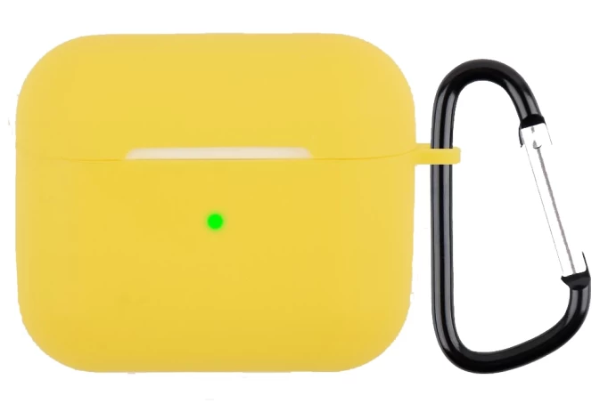 Чехол Silicone Case для наушников AirPods 3, Shiny Yellow