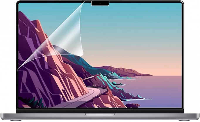 Защитная пленка на экран Wiwu для Apple Macbook Pro 16.2" (2021), Прозрачная