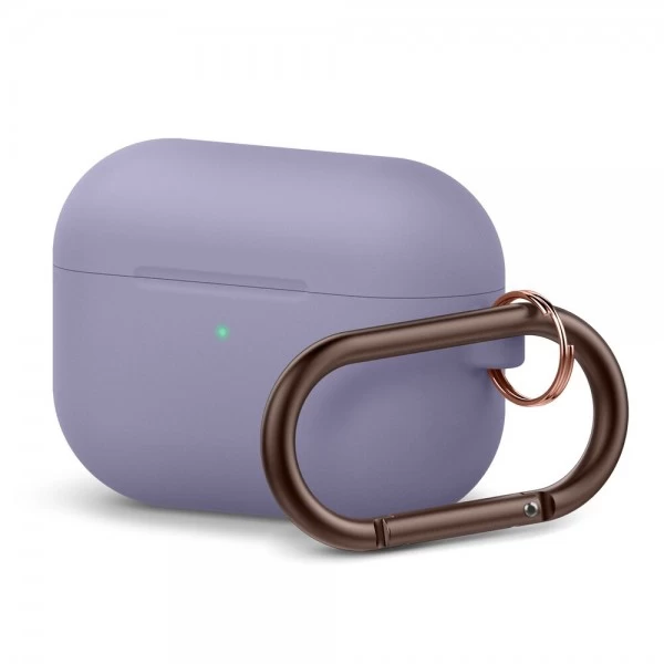 Чехол Silicone Case для наушников AirPods Pro 2, Lavender Gray