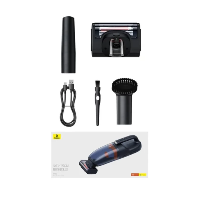 Автомобильный пылесос Baseus AP02 Handy Vacuum Cleaner, Black