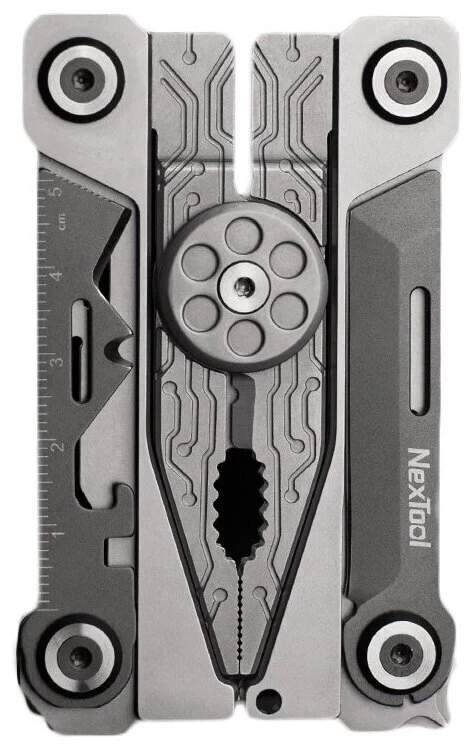 Мультитул NexTool Silver Blade 14-in-1 EDC Tool, Серый (NE20182)