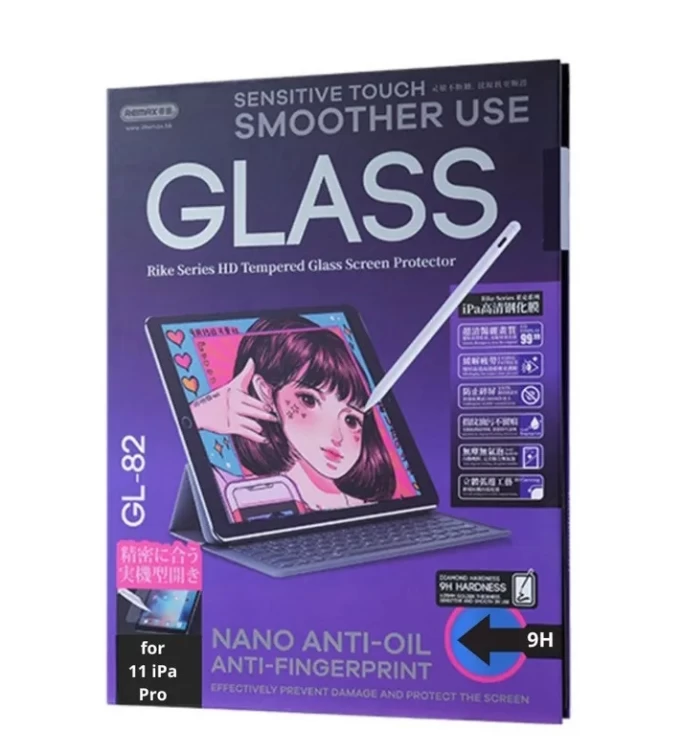Защитное стекло Remax GL-82 9H для iPad Pro 11", Прозрачное