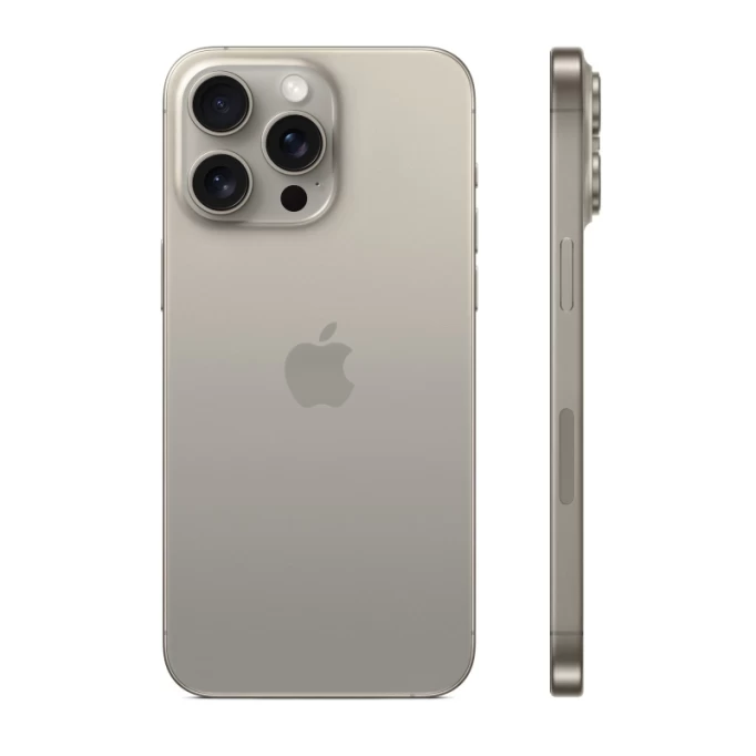 Смартфон Apple iPhone 15 Pro Max 256Gb Natural Titanium (Dual SIM)