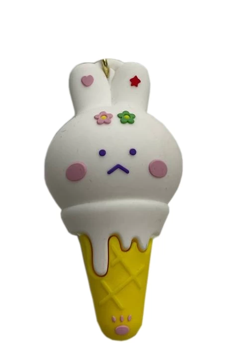 Брелок OStock Design Ice Cream Rabbit, Жёлтый
