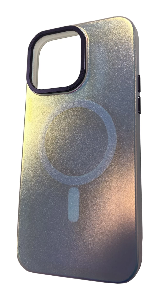 Накладка Crust Chameleon MagSafe для iPhone 14 Pro Max, Фиолетовая