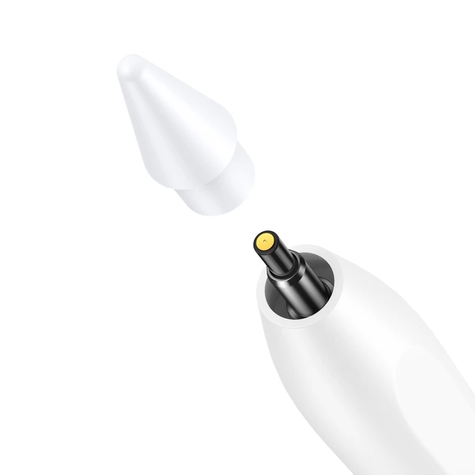 Стилус Baseus Smooth Writing Acive Stylus With LED Indicators со светодиодными индикаторами, Белый (SXBC000202)
