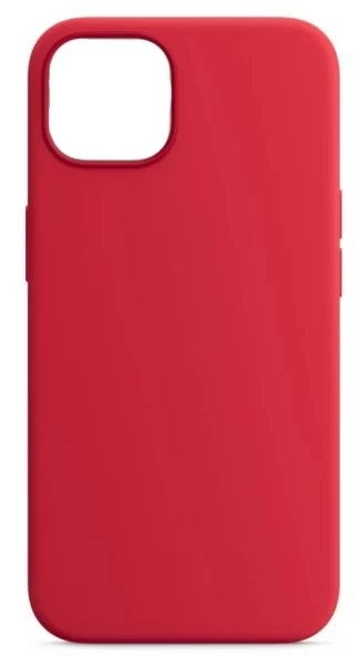 Накладка Silicone Case для iPhone 14 Pro Maх, Красная