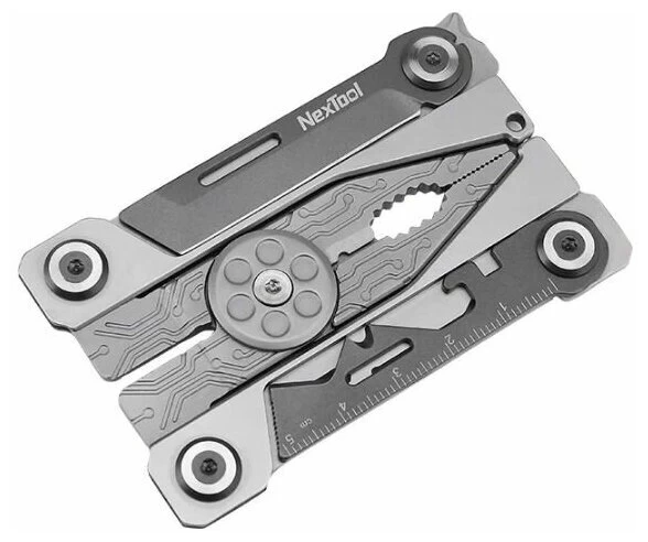 Мультитул NexTool Silver Blade 14-in-1 EDC Tool, Серый (NE20182)