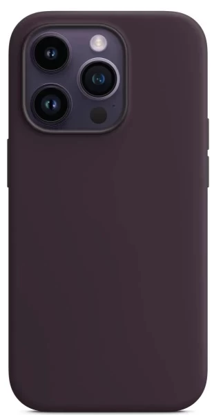 Накладка Silicone Case для iPhone 14 Pro Max, Бузинный