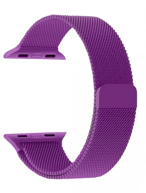 Ремешок для Apple Watch 38/40/41 мм миланский сетчатый браслет, Фиолетовый