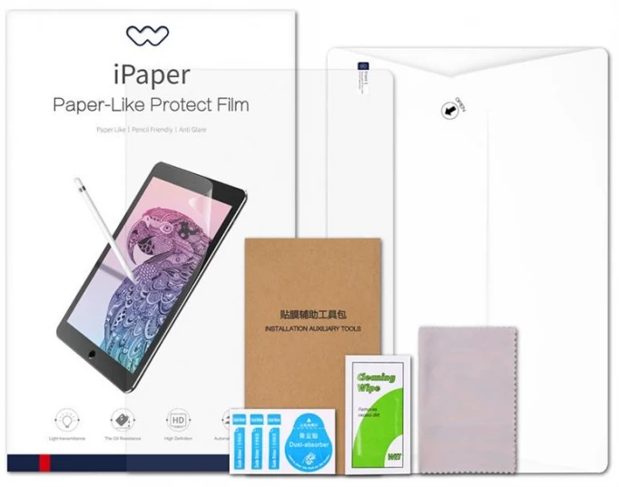 Защитная пленка с эффектом бумаги WIWU iPaper Paper-Like Protect Film для iPad Pro 10.5'' 